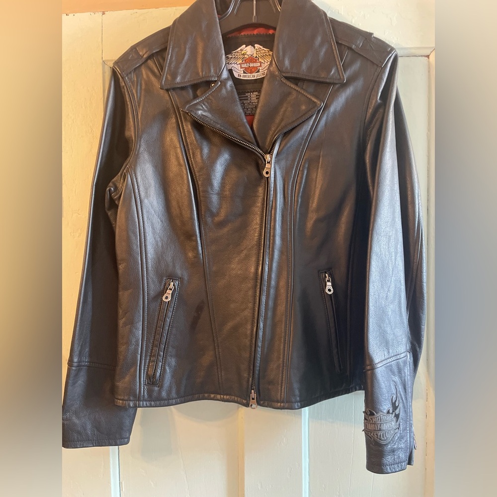 Ladies Harley Davidson Leather Jacket